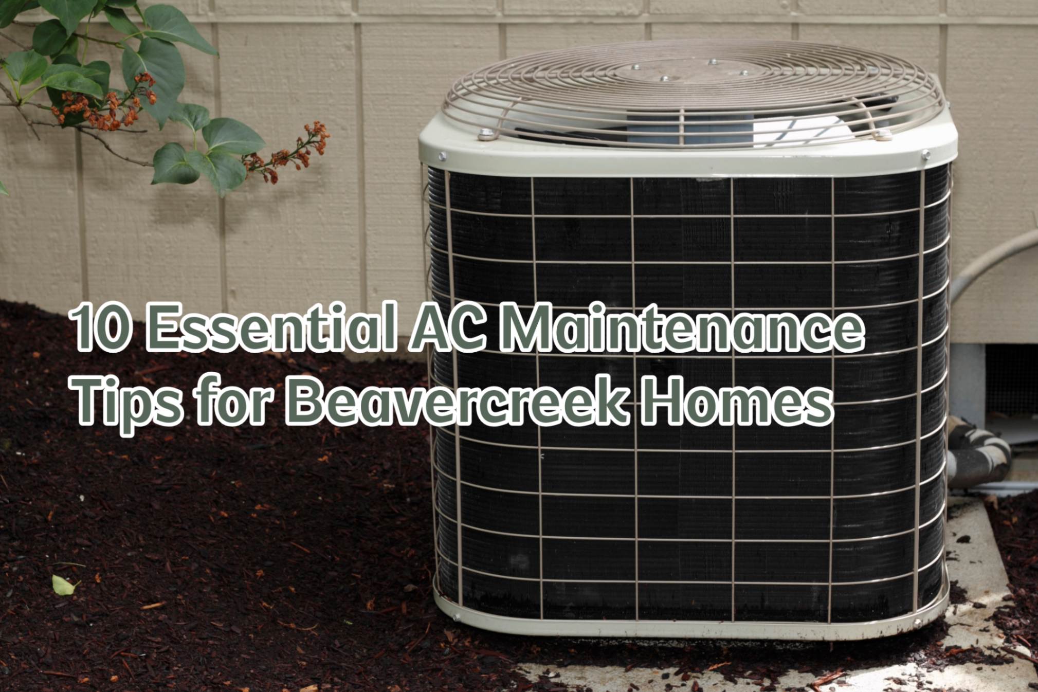 Beavercreek, Ohio HVAC blog on essential AC maintenance tips.